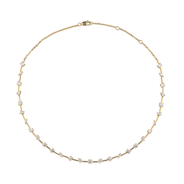 Lit Tennis Necklace