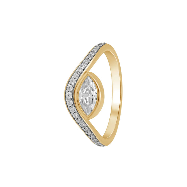 Marquise Elegance Solitaire Ring