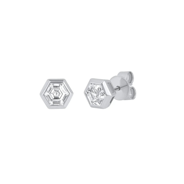 Faceted Beauty Stud Earrings