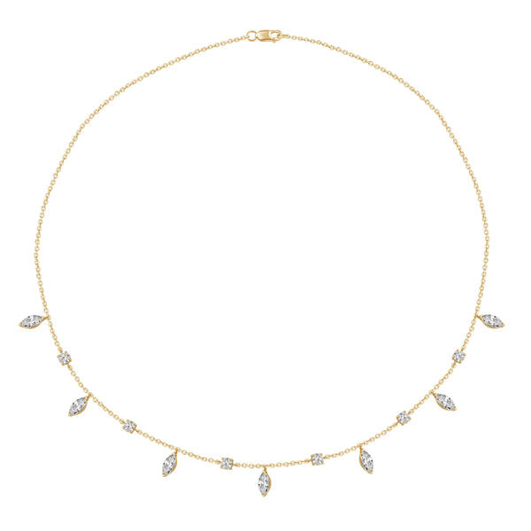 Shimmering Cascade Necklace