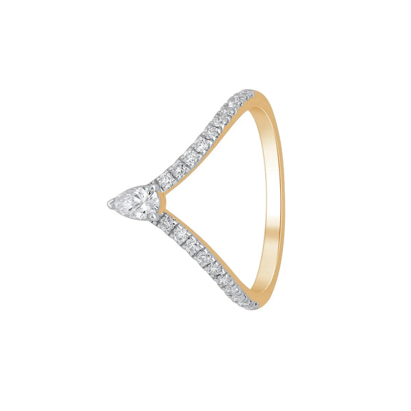 Crowned Elegance Vanki Ring