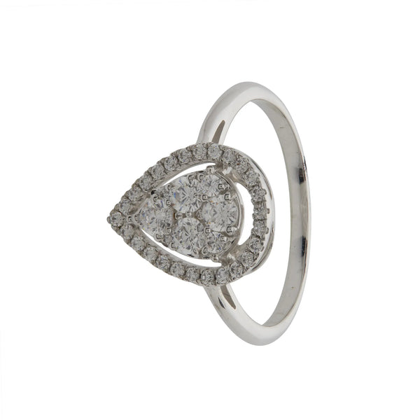 Gleaming Cluster Halo Ring