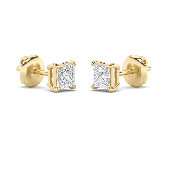 Pristine Princess Stud Earrings 2.5 Carat