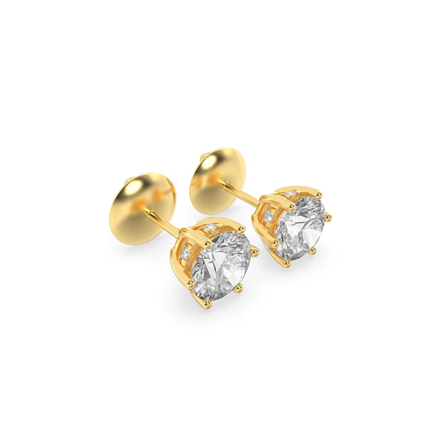 Subtle Sparkle Stud Earrings
