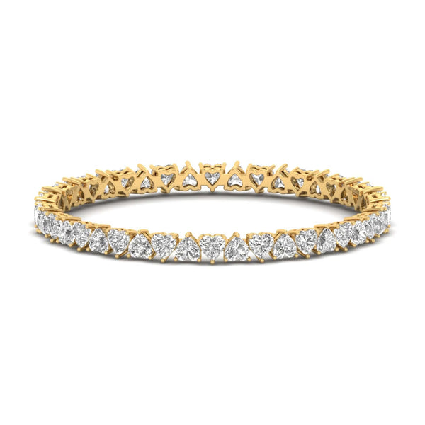 Piece Of Heart Round Bangle
