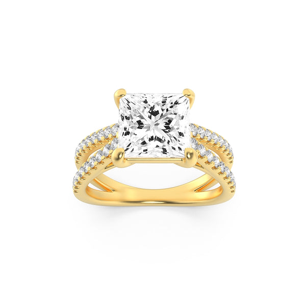 Luxe Willow Solitaire Ring