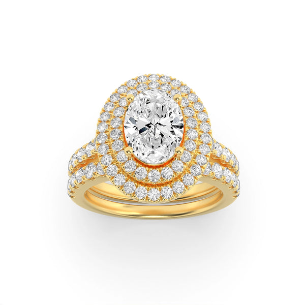 Joy and Bliss Bridal Ring Set