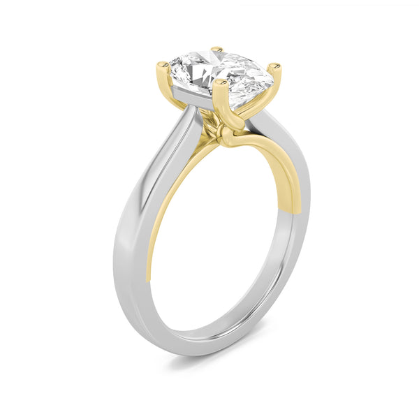 Celestial Arch Solitaire Ring