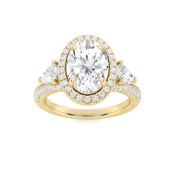 Radiance Triology 3 Stone Ring