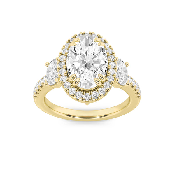 Harmony Of 3 Stone Ring