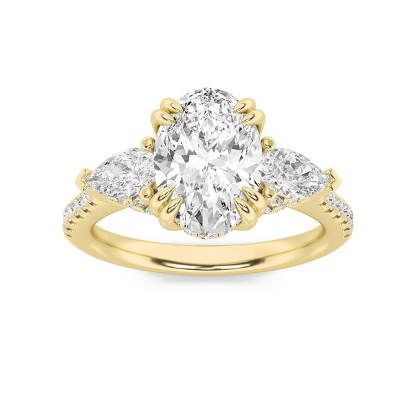 Serenity Trio Bridal Ring Set