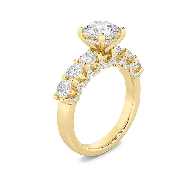 Eclipsed Radiance Bridal Ring Set