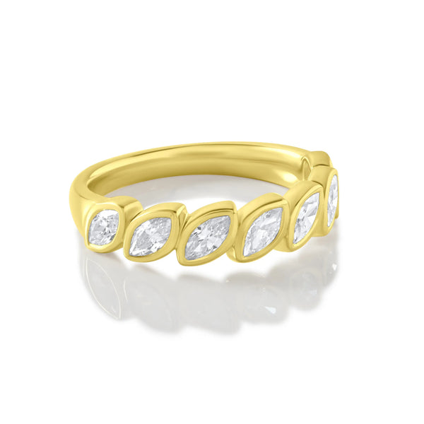 Marquise Infinity Eternity Band