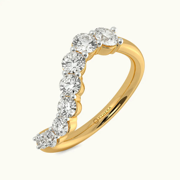 Fluid Beauty Eternity Band