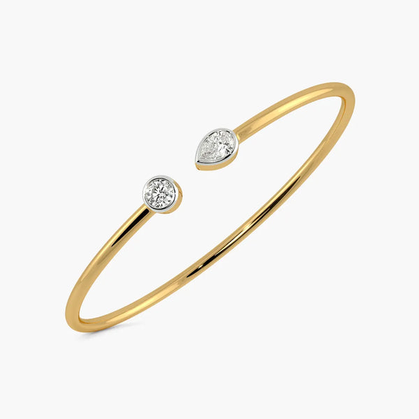 Free Spirit Open Top Oval Bangle