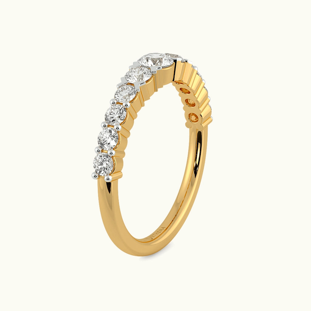 Diamond Serenade Eternity Band Image 5