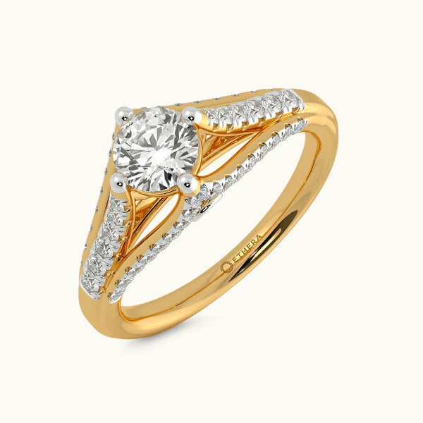 You & Me Solitaire Ring