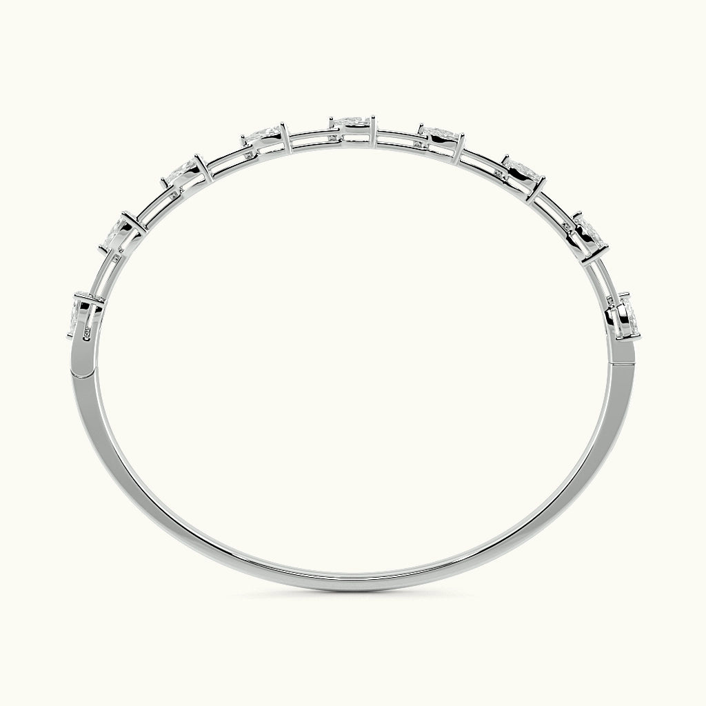 Luxe Scatter Oval Bangle Image 3
