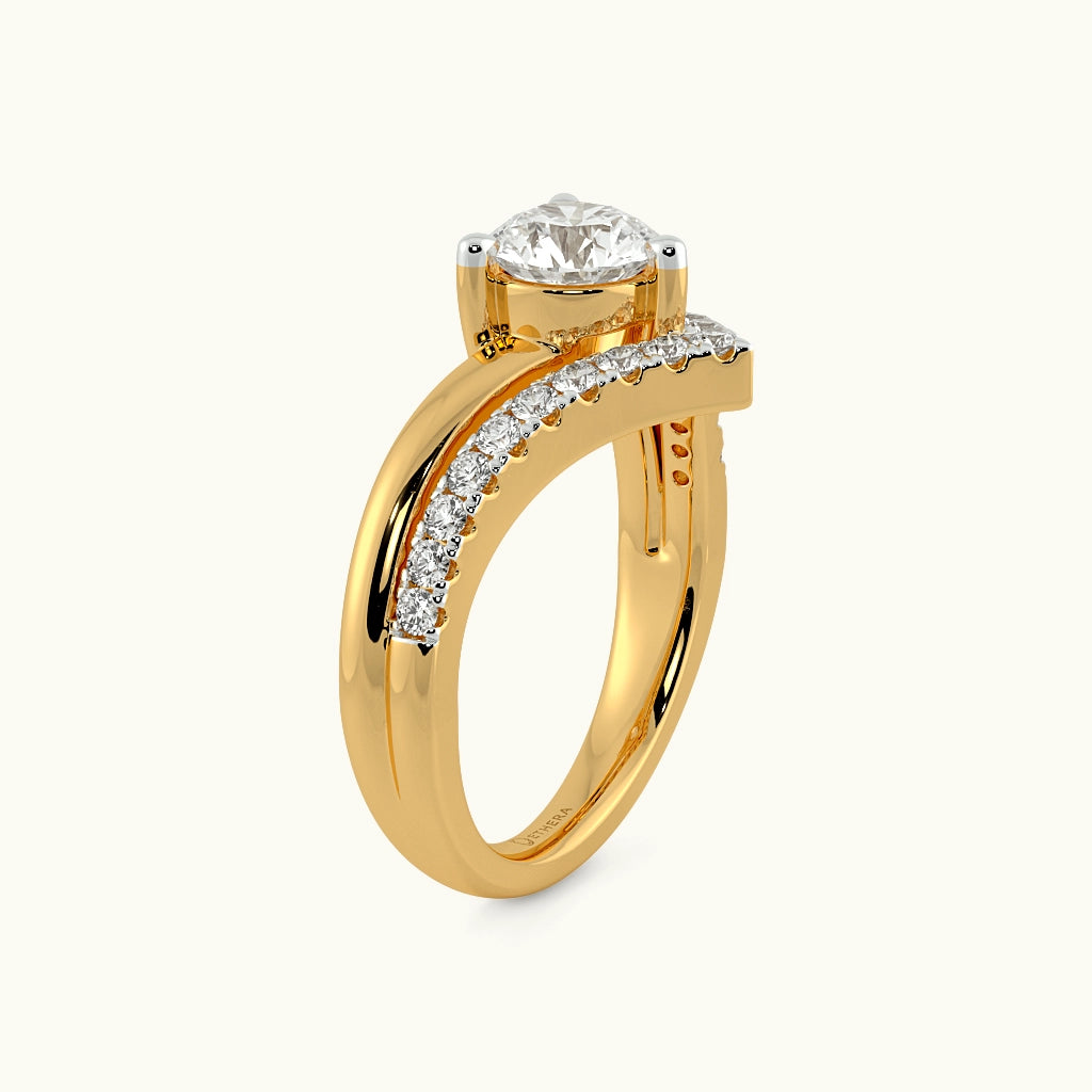 The Love Code Solitaire Ring Image 5