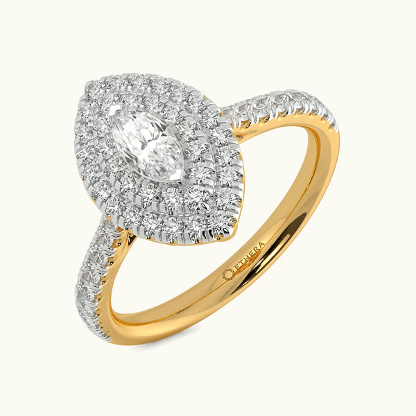 Antique Elegance Solitaire Ring