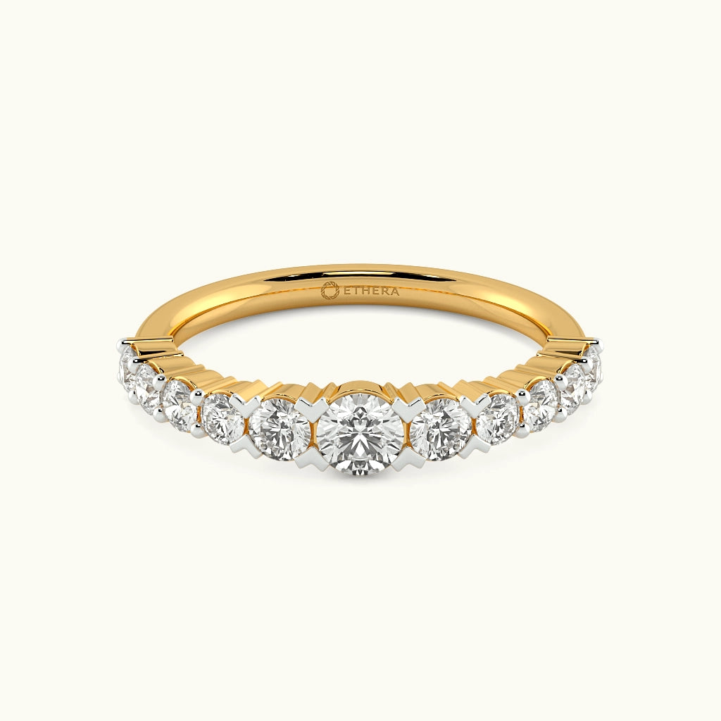 Diamond Serenade Eternity Band Image 4