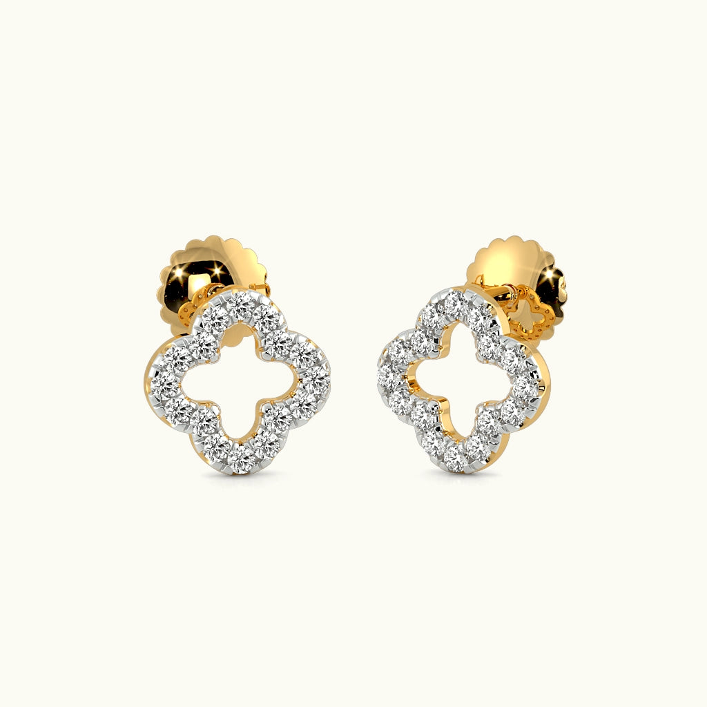 Clover Grace Stud Earrings Image 1