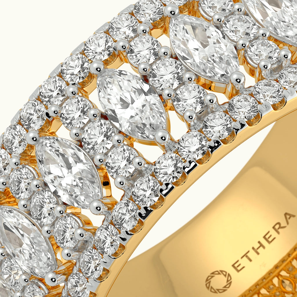 Paved Perfection Eternity Band Image 3