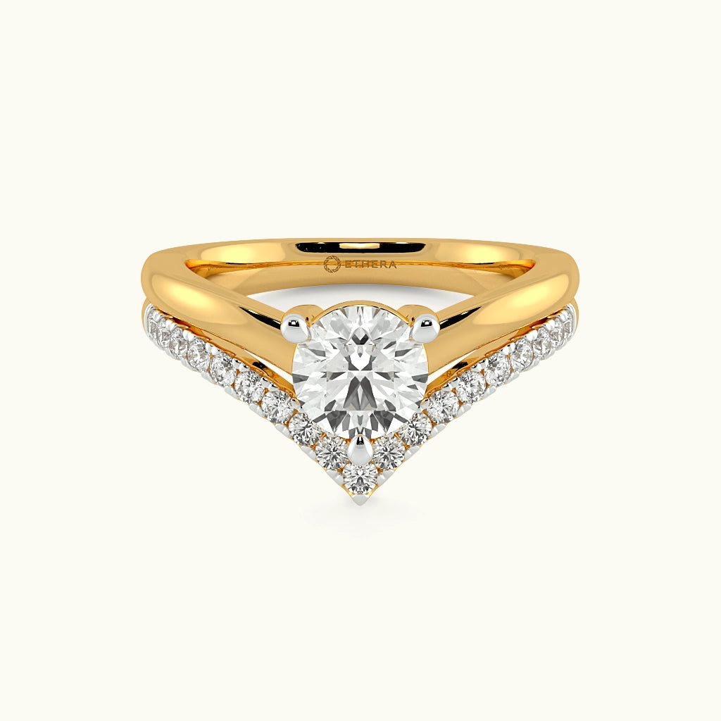 The Love Code Solitaire Ring Image 4