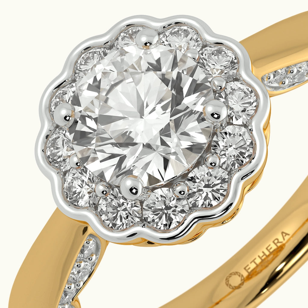 Regal Relic Solitaire Ring Image 3