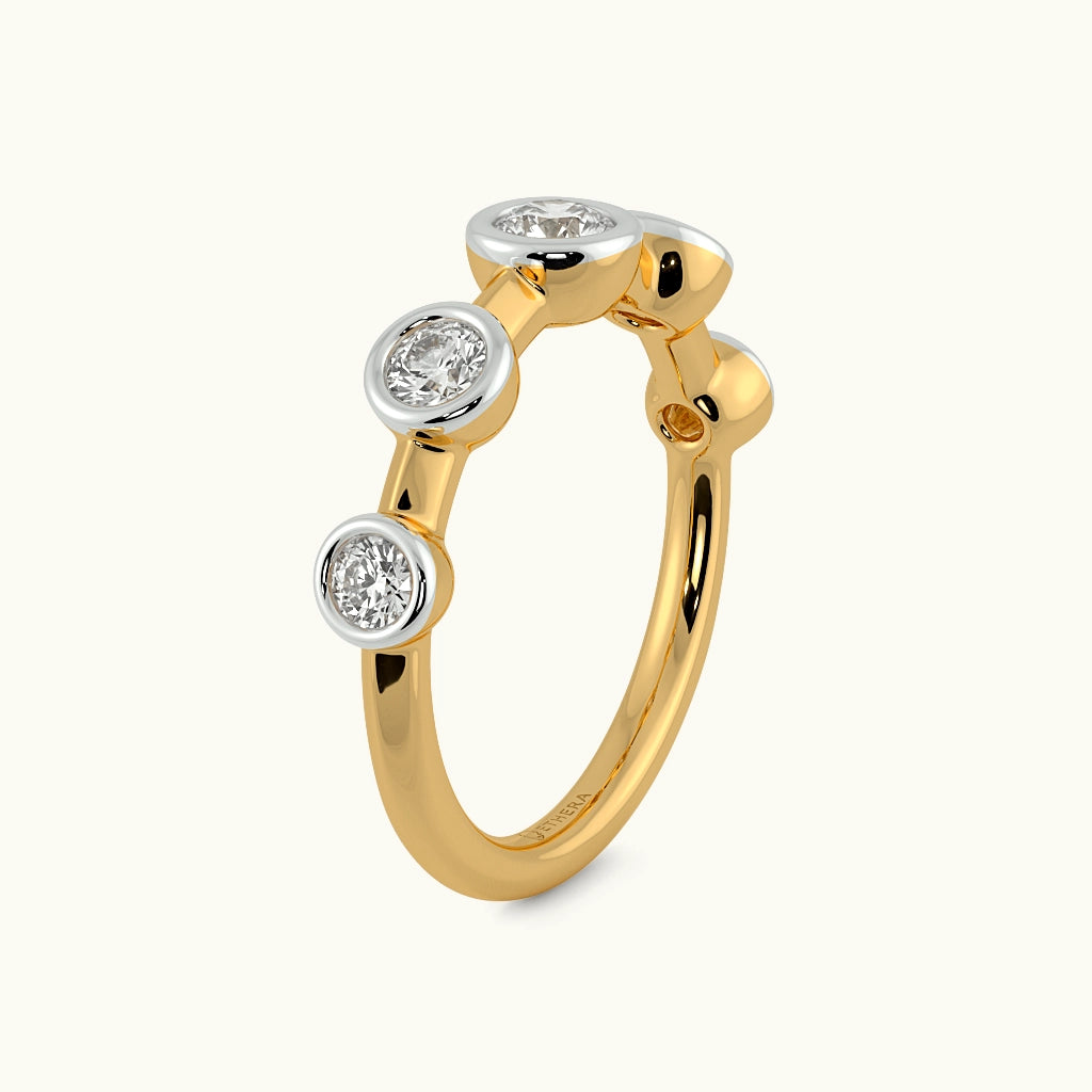 Diamond Confetti Eternity Band Image 5