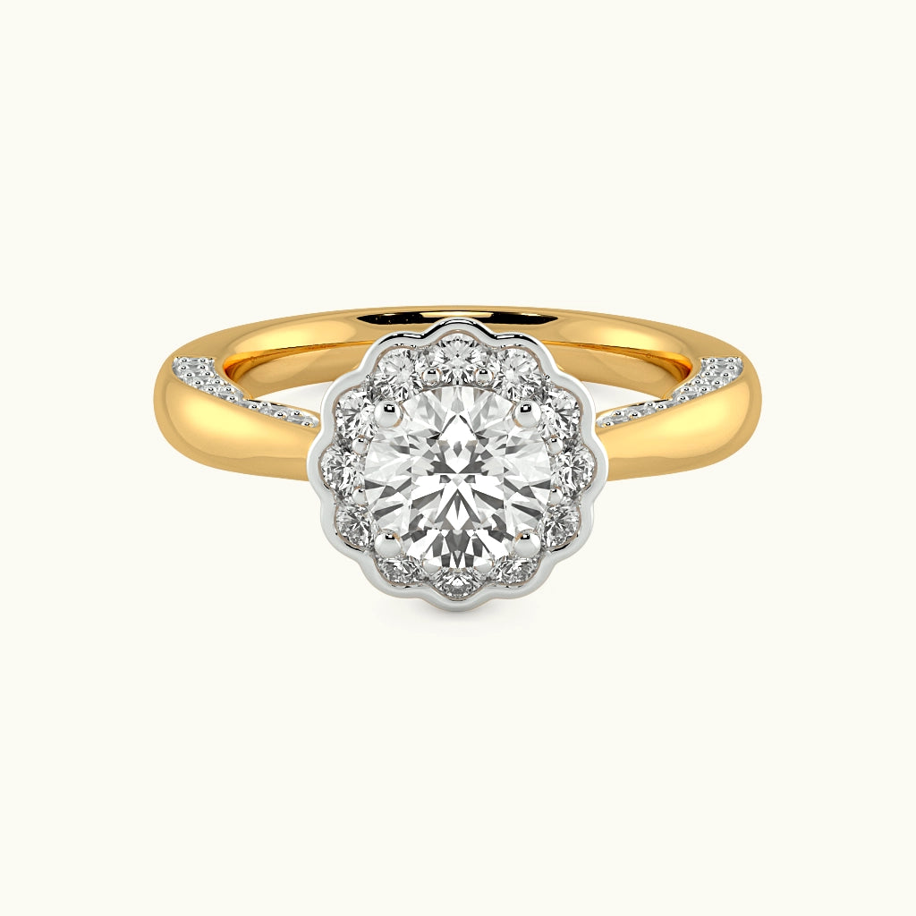 Regal Relic Solitaire Ring Image 4