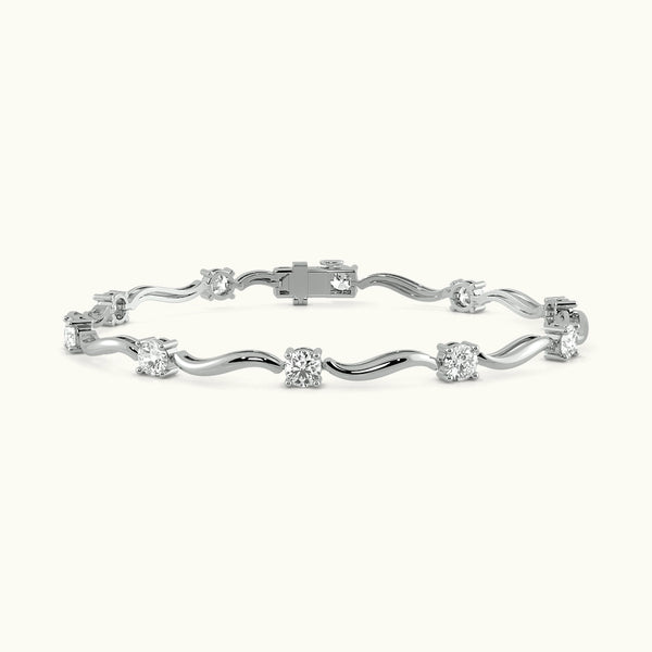 Arc Of Elegance Chain Bracelet