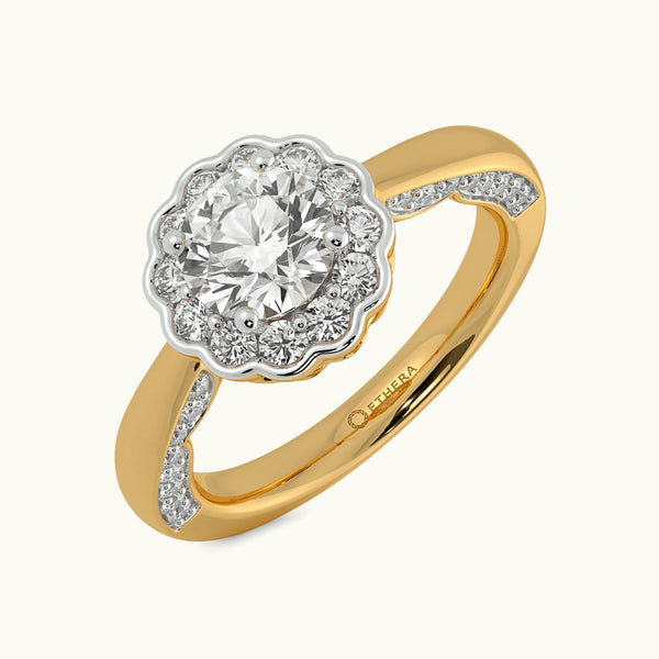 Regal Relic Solitaire Ring Image 1