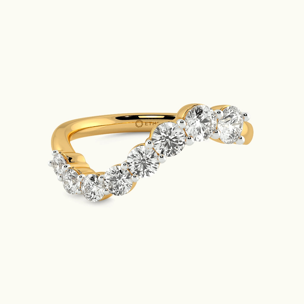 Fluid Beauty Eternity Band Image 4