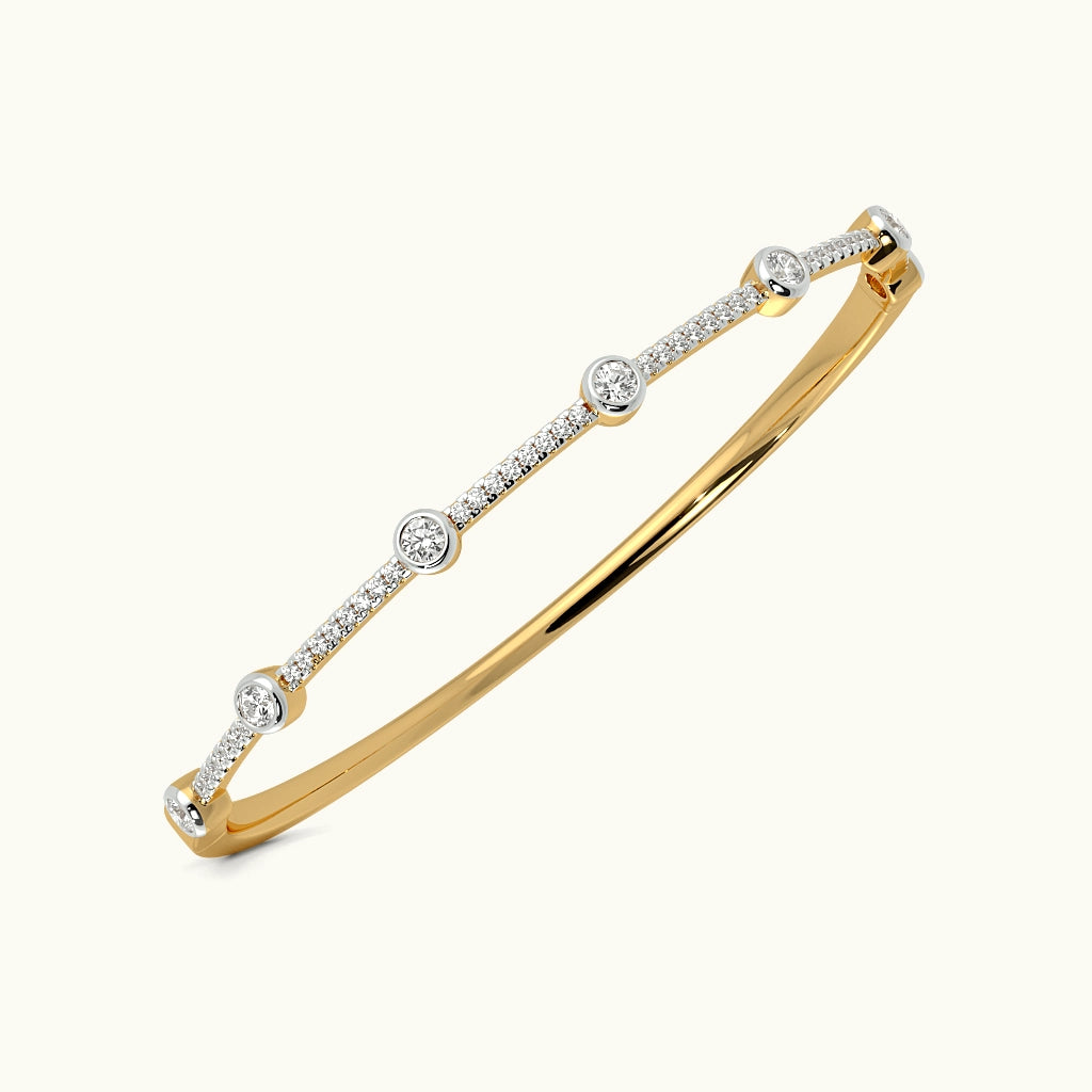 Oval Glow Oval Bangle Image 4
