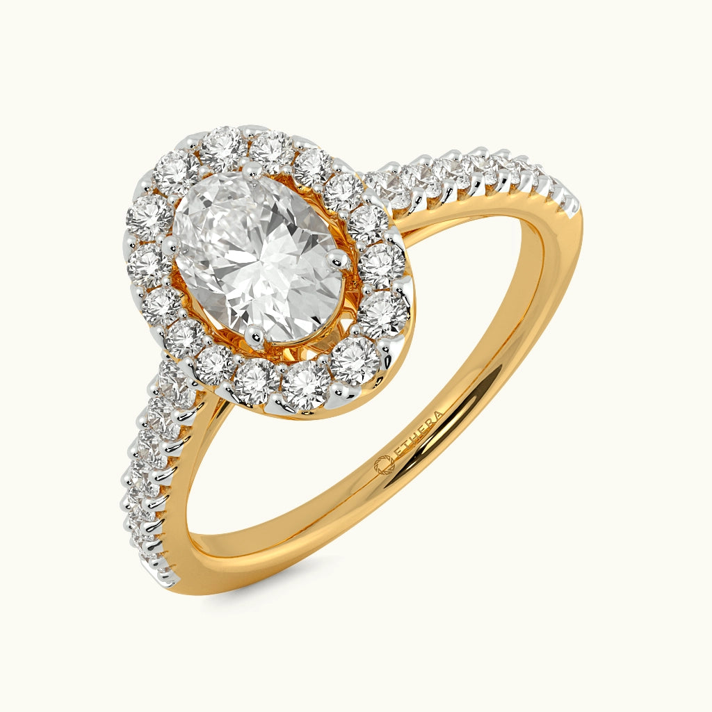Divine Devotion Solitaire Ring Image 1
