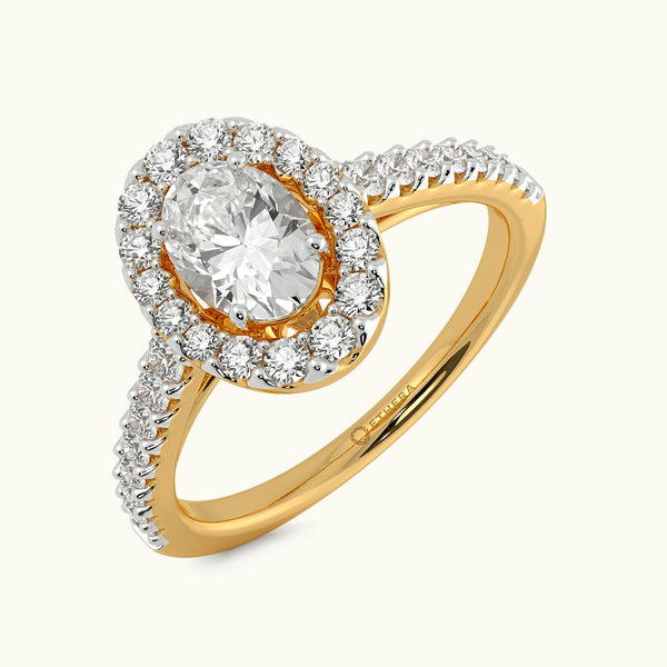 Divine Devotion Solitaire Ring Image 1