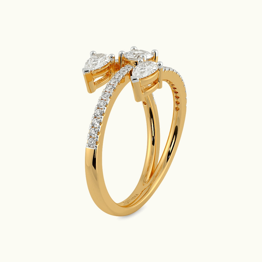 Lovers Path Open Top Ring Image 5