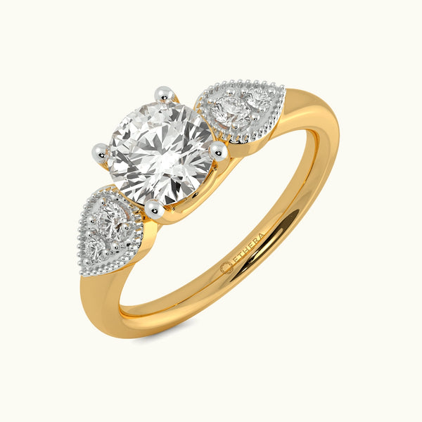 Nature’s Touch Solitaire Ring Image 1