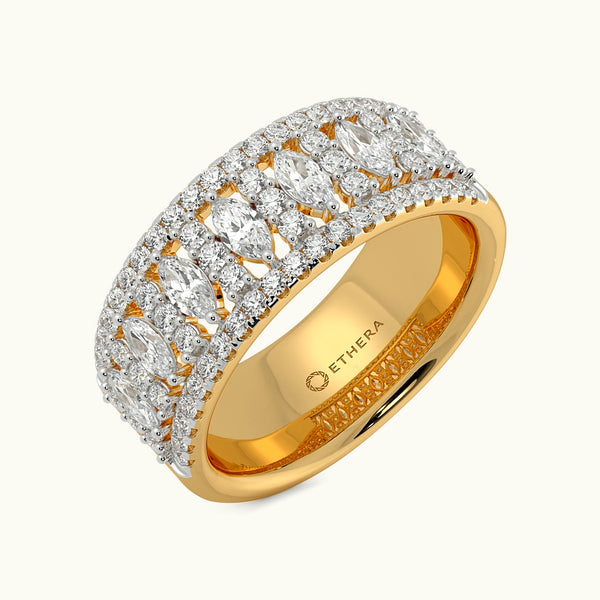 Paved Perfection Eternity Band