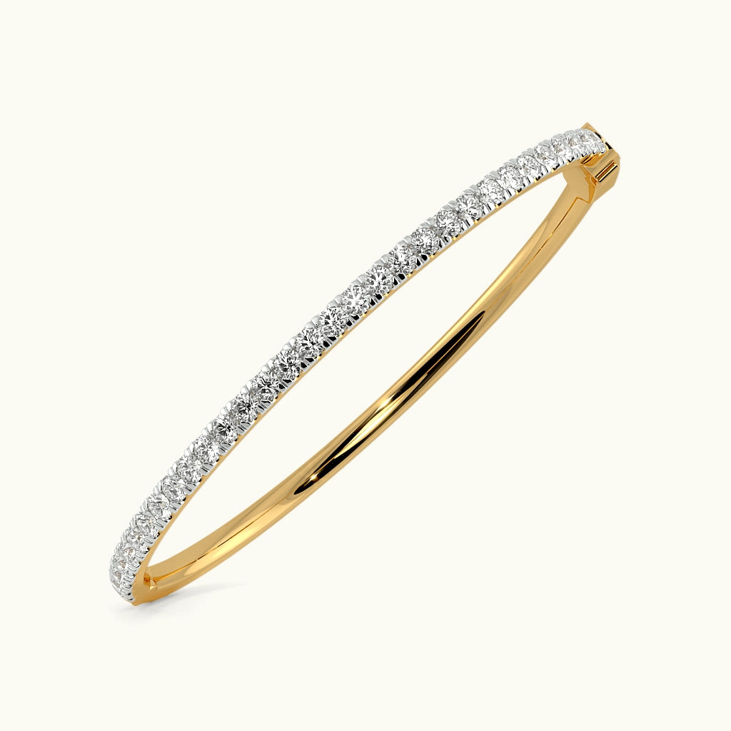 Glimmer Shimmer Oval Bangle Image 4