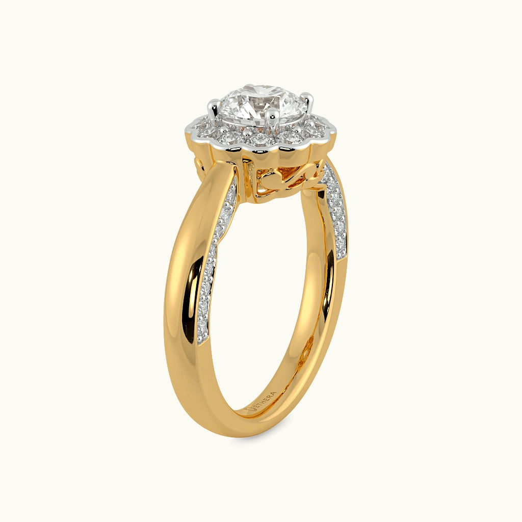 Regal Relic Solitaire Ring Image 5