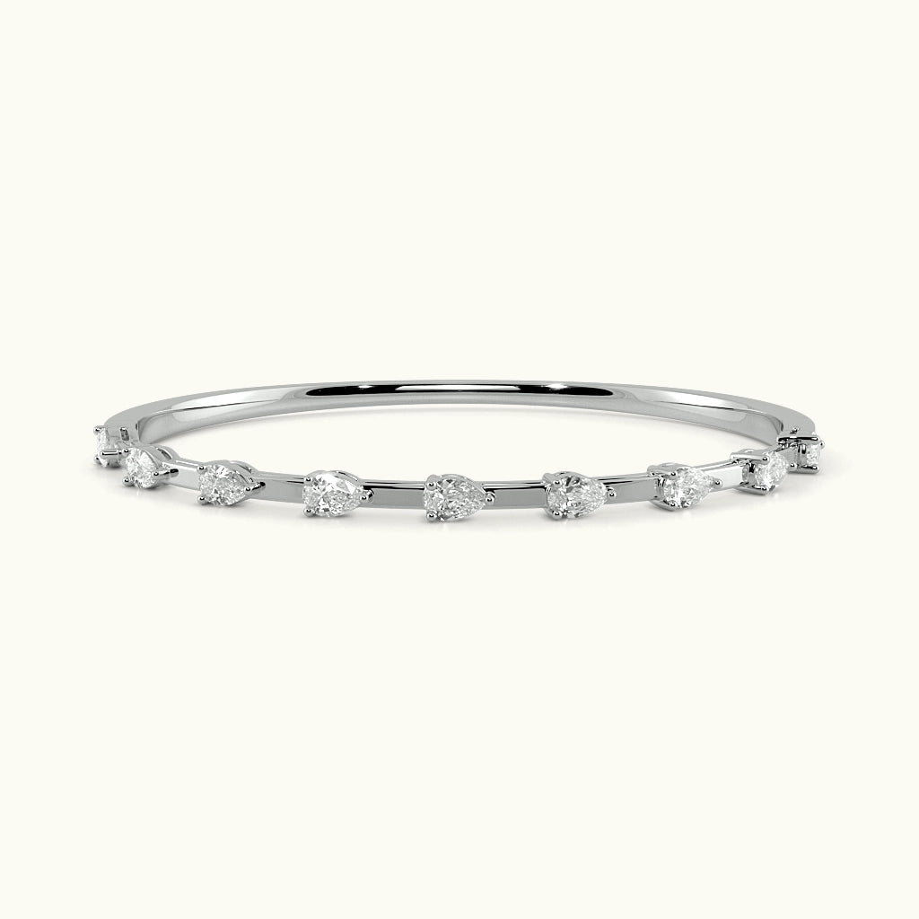 Luxe Scatter Oval Bangle Image 1