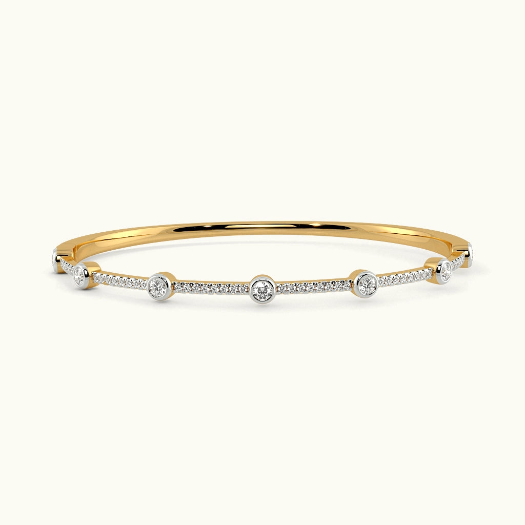 Oval Glow Oval Bangle Image 1