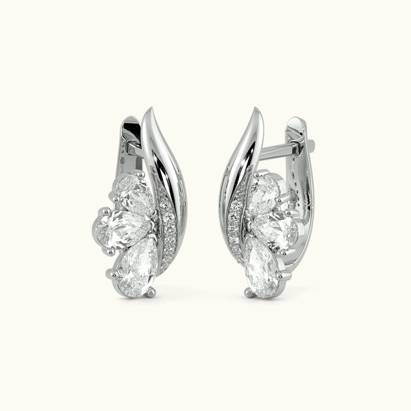 Ocean's Whisper Stud Earrings