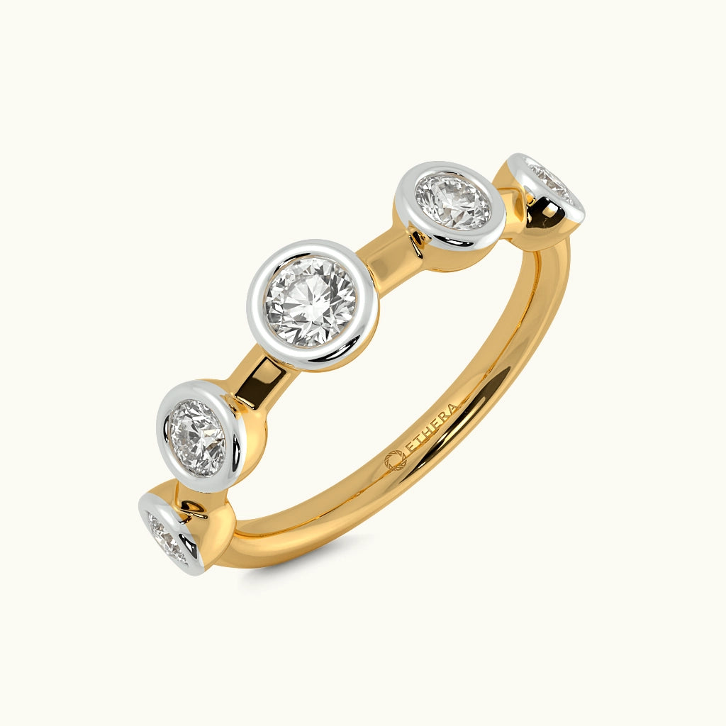Diamond Confetti Eternity Band Image 1