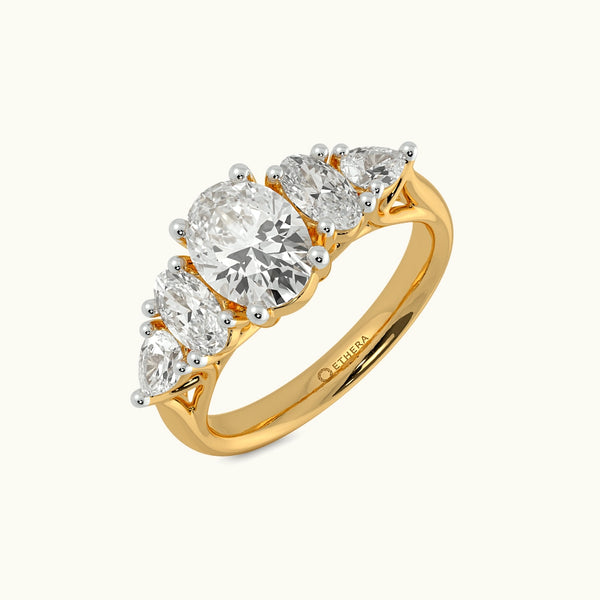 Defining Moment 5 Stone Ring