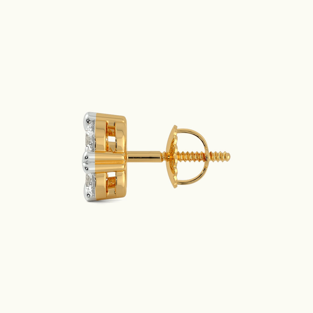Heartfelt Brilliance Stud Earrings Image 4
