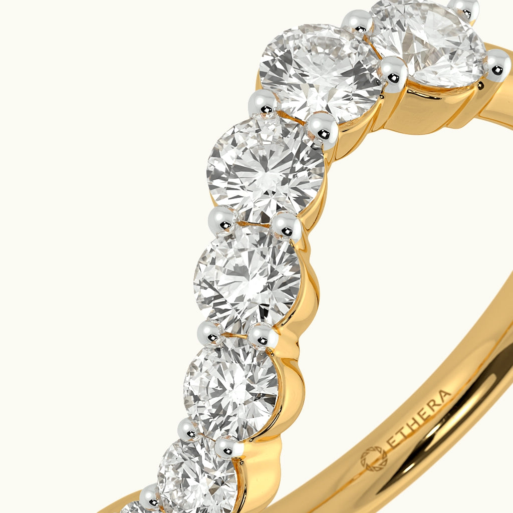 Fluid Beauty Eternity Band Image 3