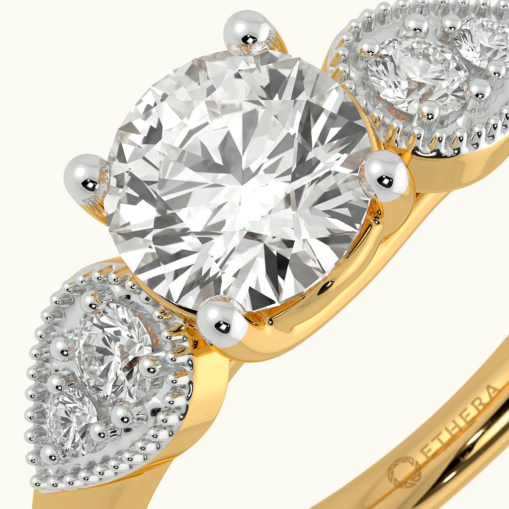 Nature’s Touch Solitaire Ring Image 3
